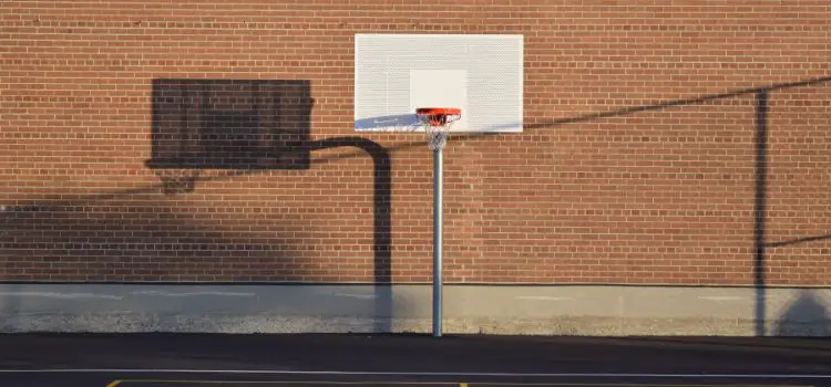 Basketball Hoop On a Sloped Driveway