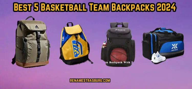Basketball Team Backpacks
