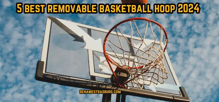 removable basketball hoop