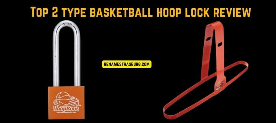 basketball hoop lock