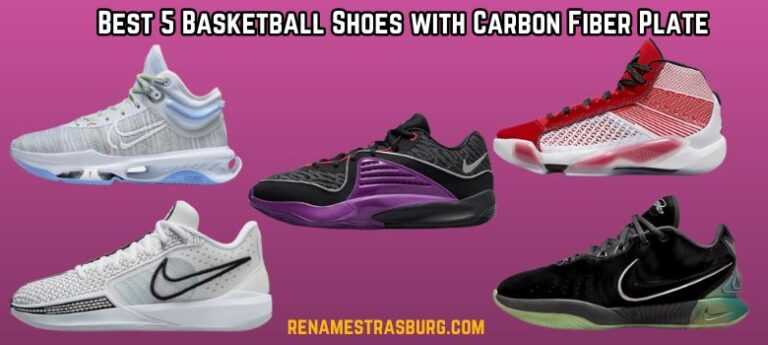 Basketball Shoes with Carbon Fiber Plate