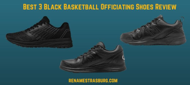 black basketball officiating shoes